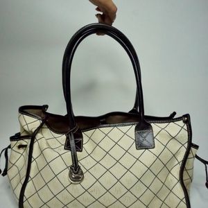 Dooney and Burke creme handbag